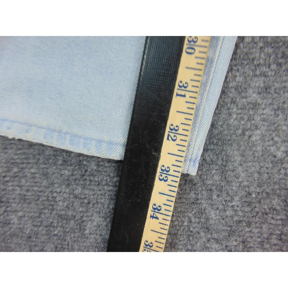 Madewell Superwide-Leg Jeans Mens 33 Light Blue Baggy Skate Streetwear‎ NK807